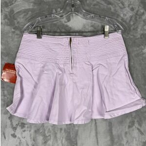 Guess‎ Jeans Womens Lilac Pleated Lace Up Mini Skirt Size 29